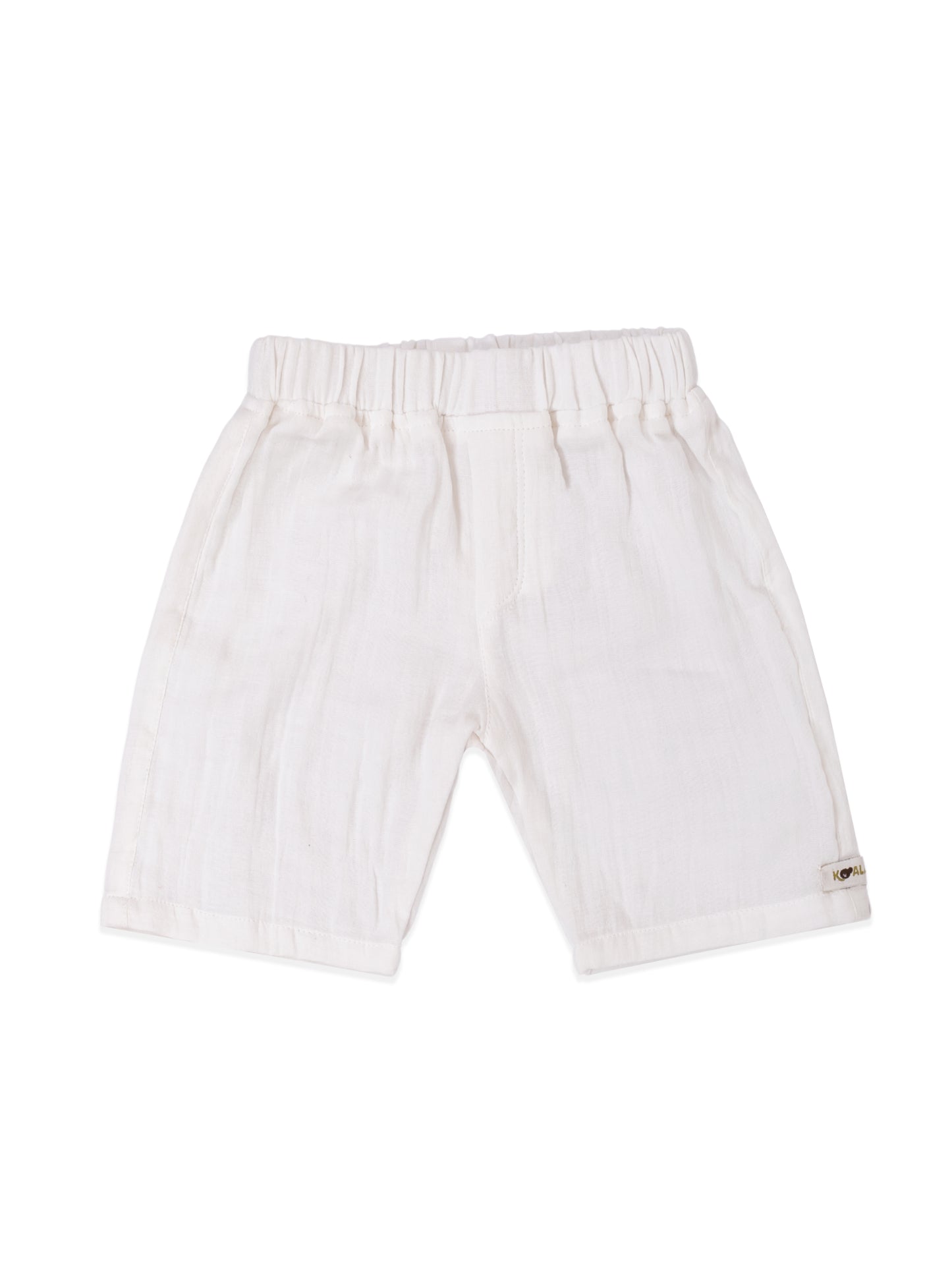 Koala Boys Ocean Blue Half Sleeve Organic Cotton Shirt with Pants