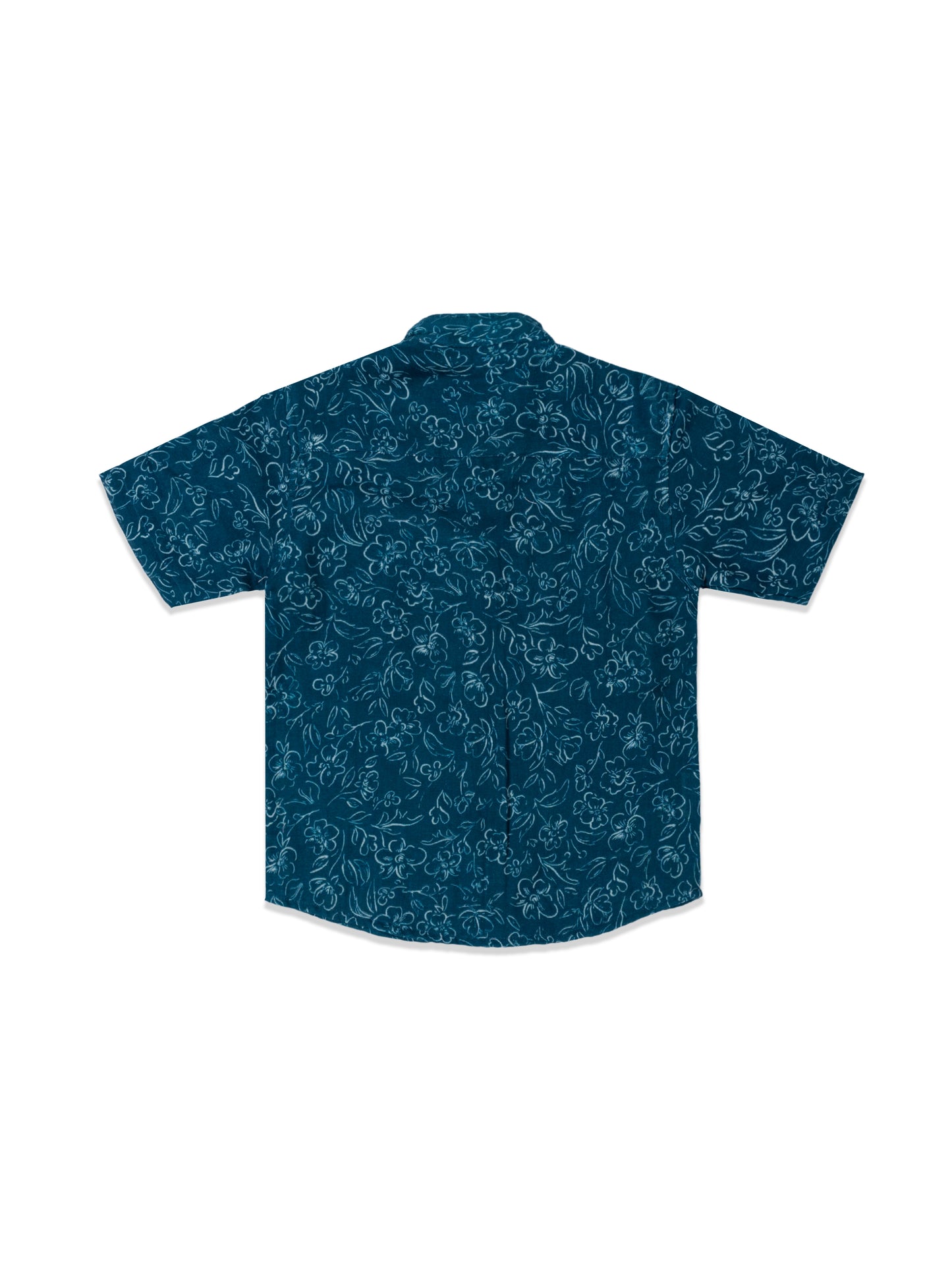 Koala Boys Ocean Blue Half Sleeve Organic Cotton Shirt with Pants