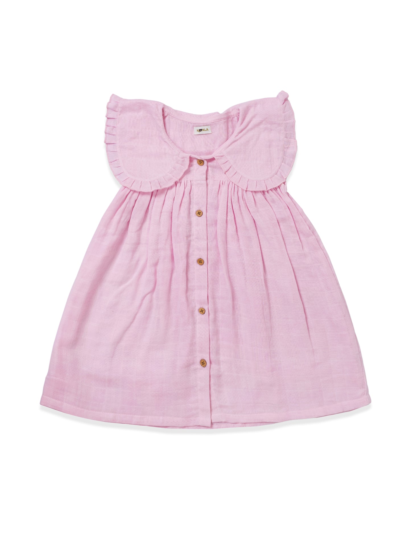 Koala Blossom Hemp Ruffle Dress