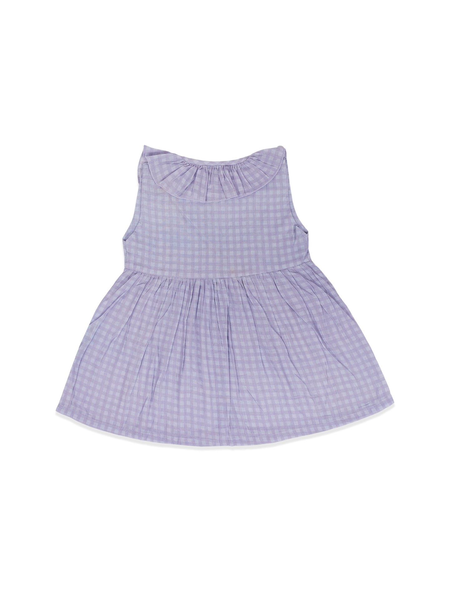Koala Lavender Gingham Mumul Dress