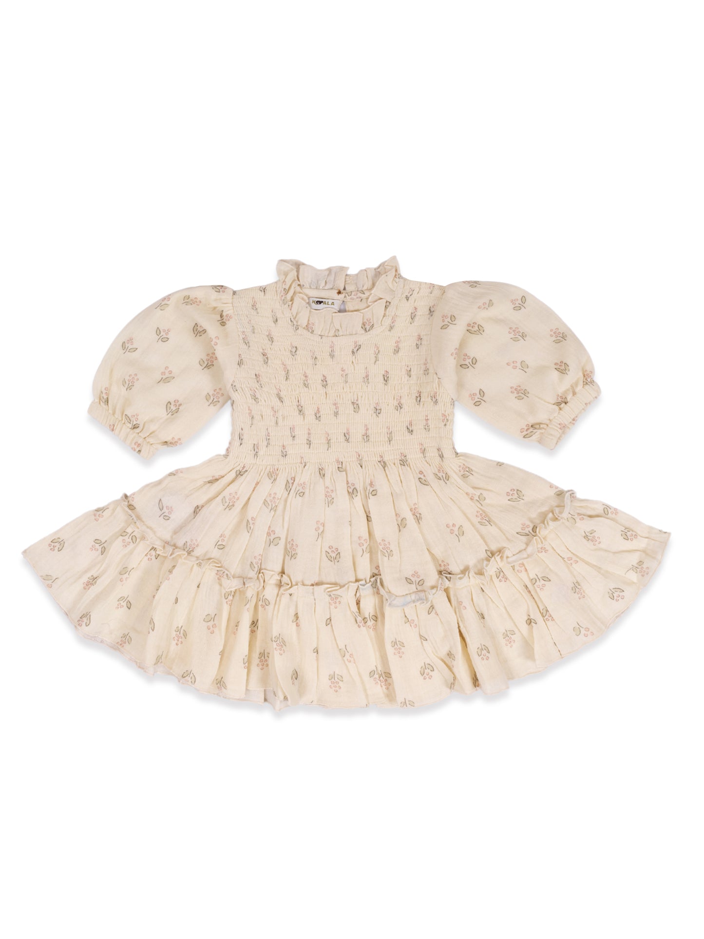 Koala Sunshine Ruffle Dress