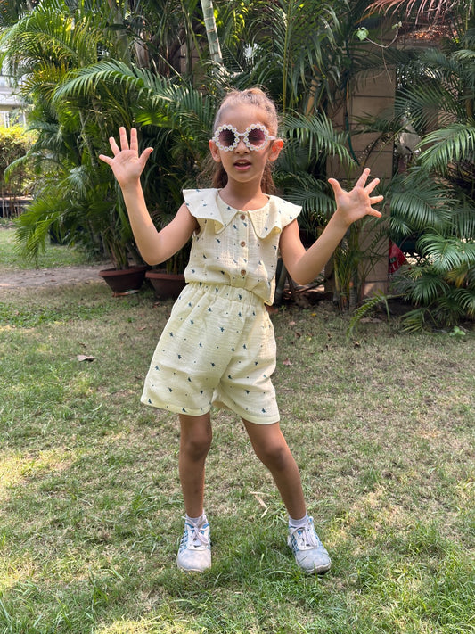 Koala Blossom Breeze Bamboo Cotton Co-ord Set