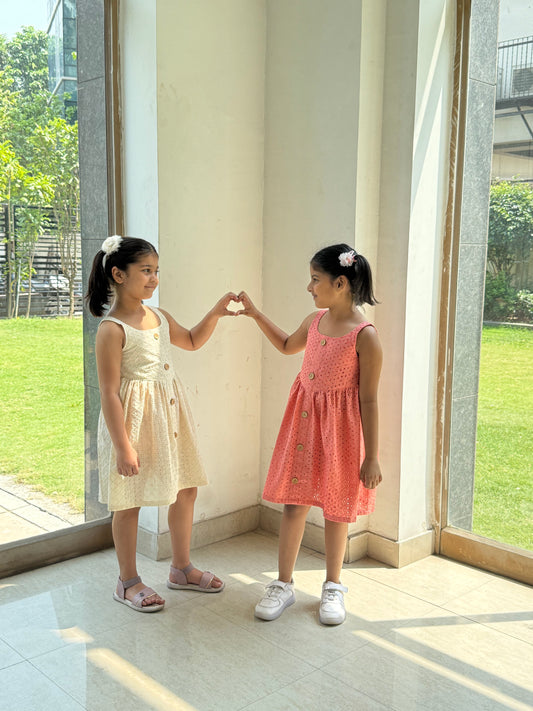 Blossom Charm Button Dress