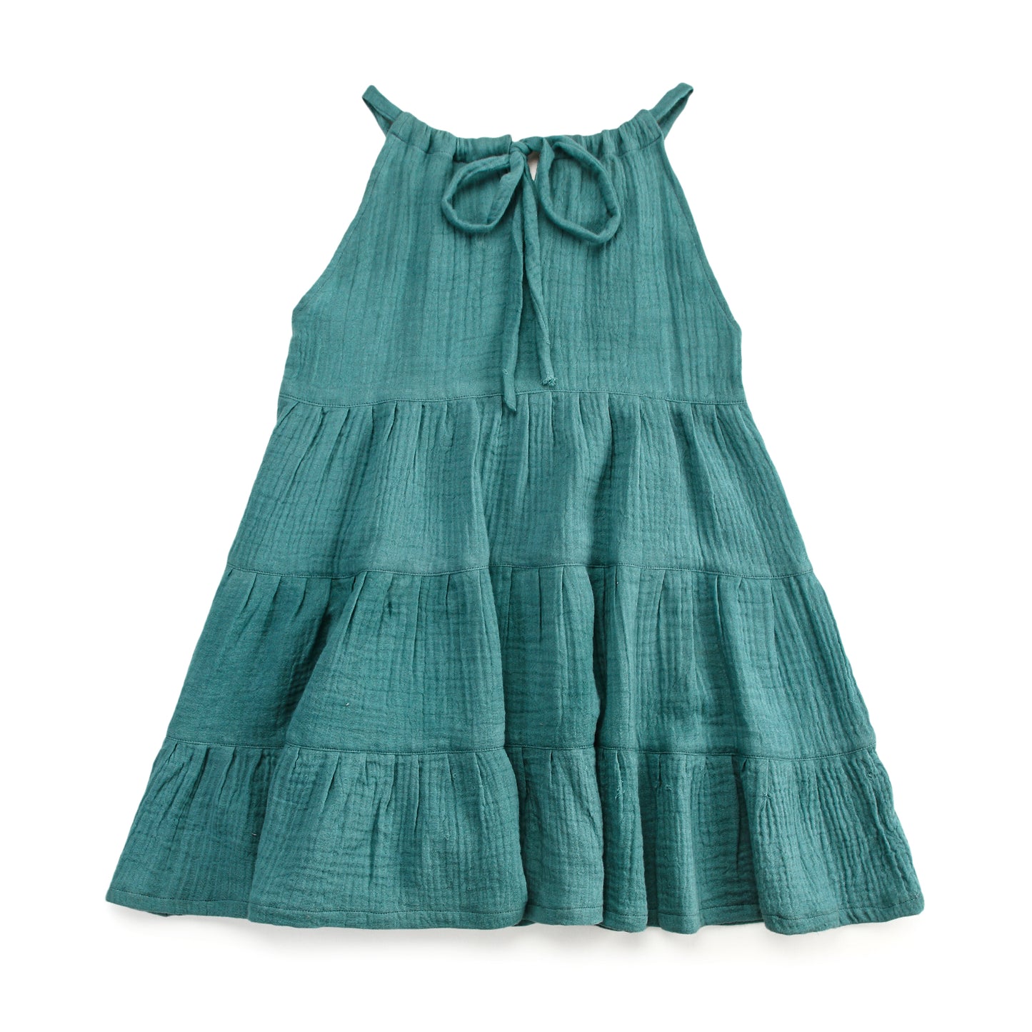 Koala Sea Blue Tiered Dress