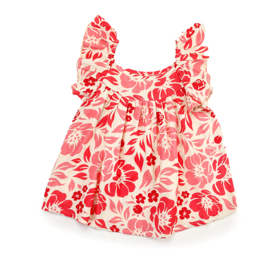 Koala Topical Bloom Ruffled Dress