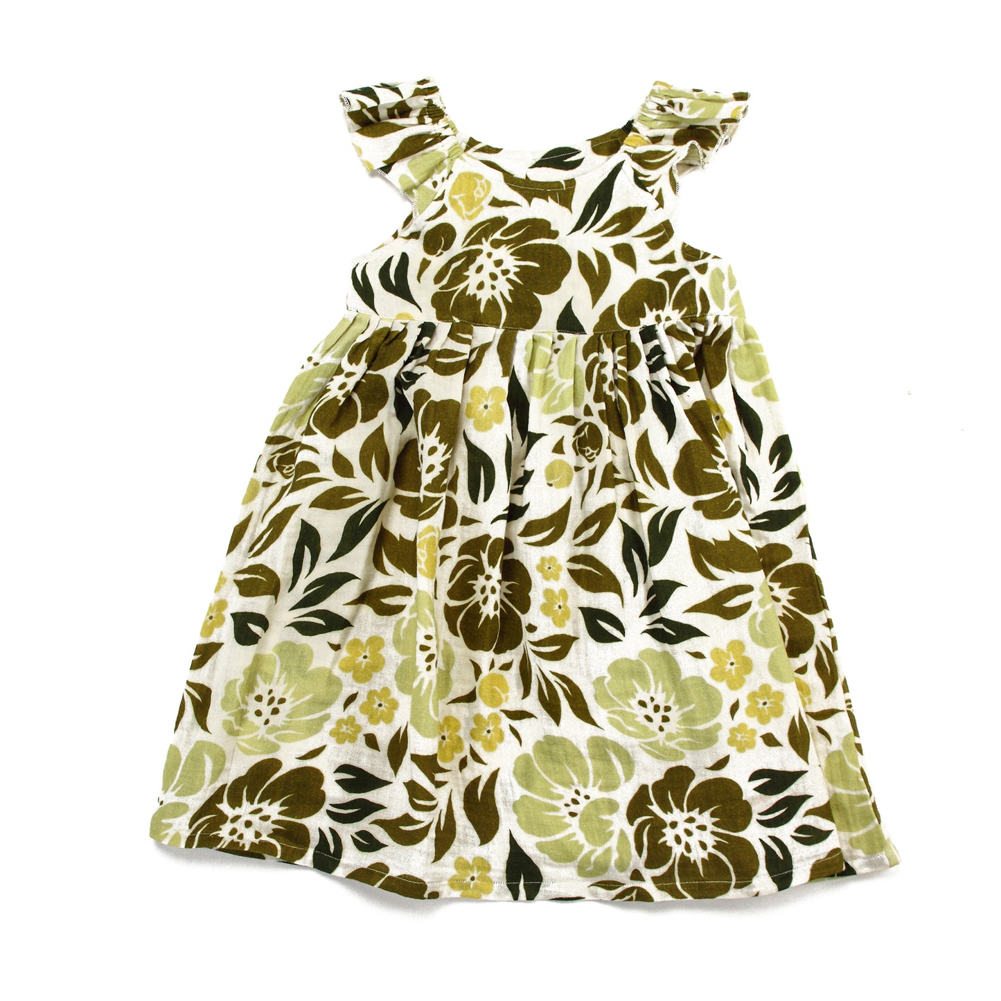 Koala Vibrant Green Fit and Flare Dress