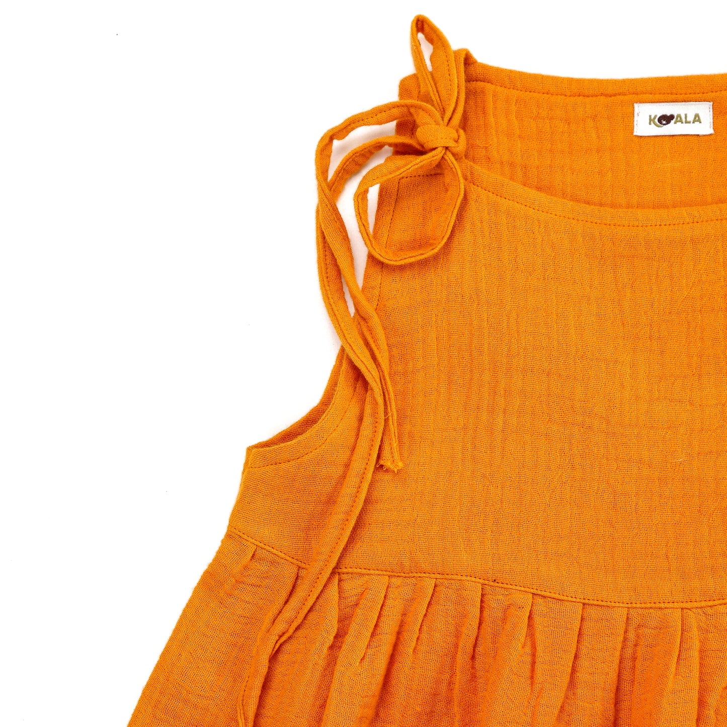 Koala Orange Tired Dress