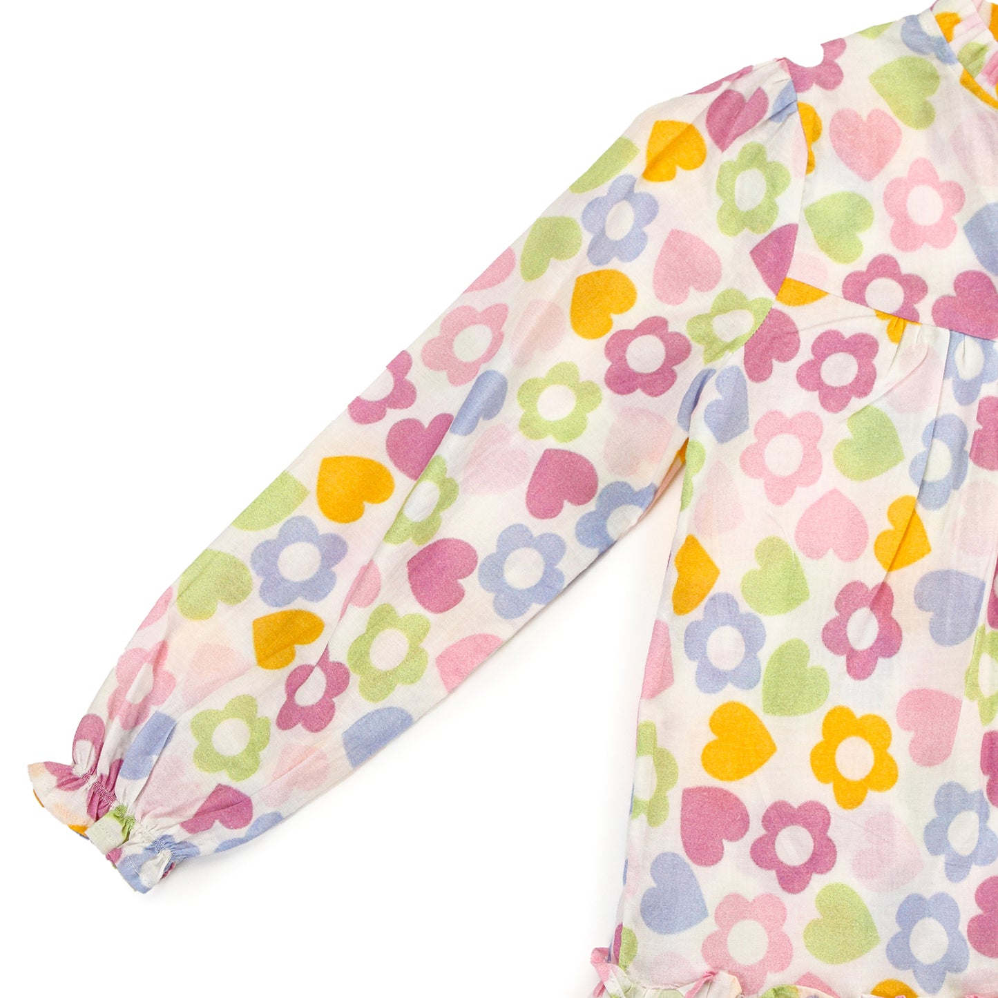 Koala White Heart Colourful A line Dress