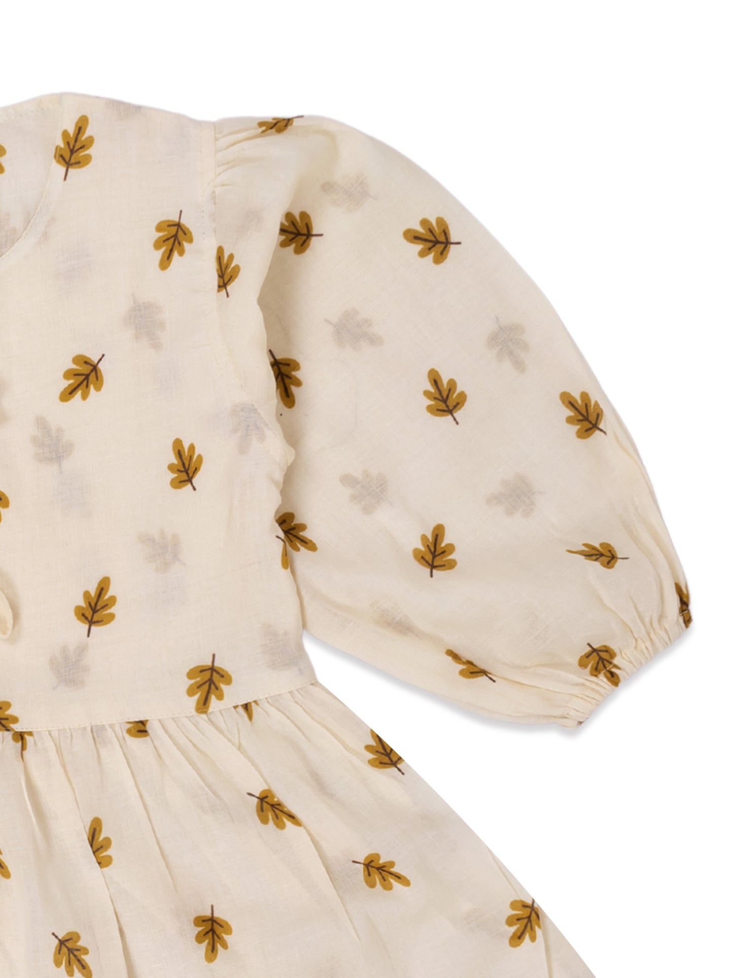 Koala Leaf Charm Muslin Tie-Up Cord Set