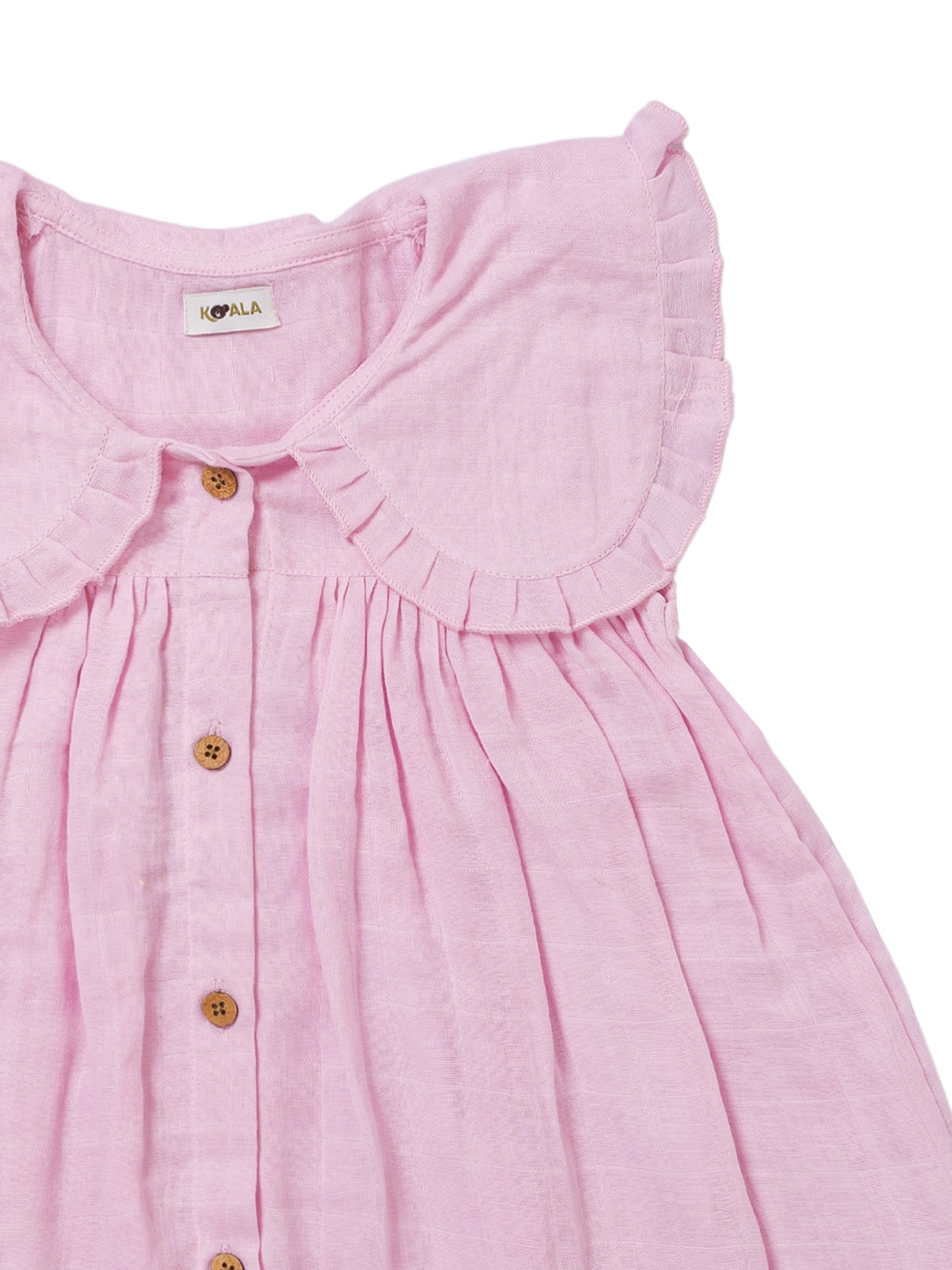 Koala Blossom Hemp Ruffle Dress
