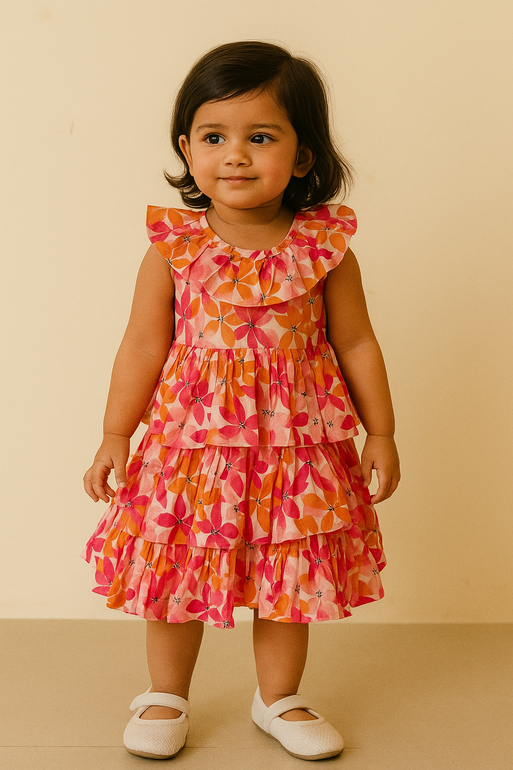 Koala Candy Petal Tier Dress