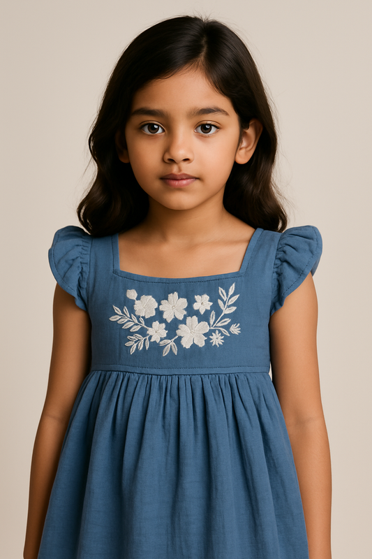 Koala Bluebell Bloom Dress