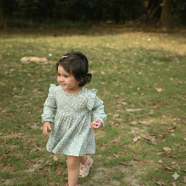 Koala Bluebell Charm Dress