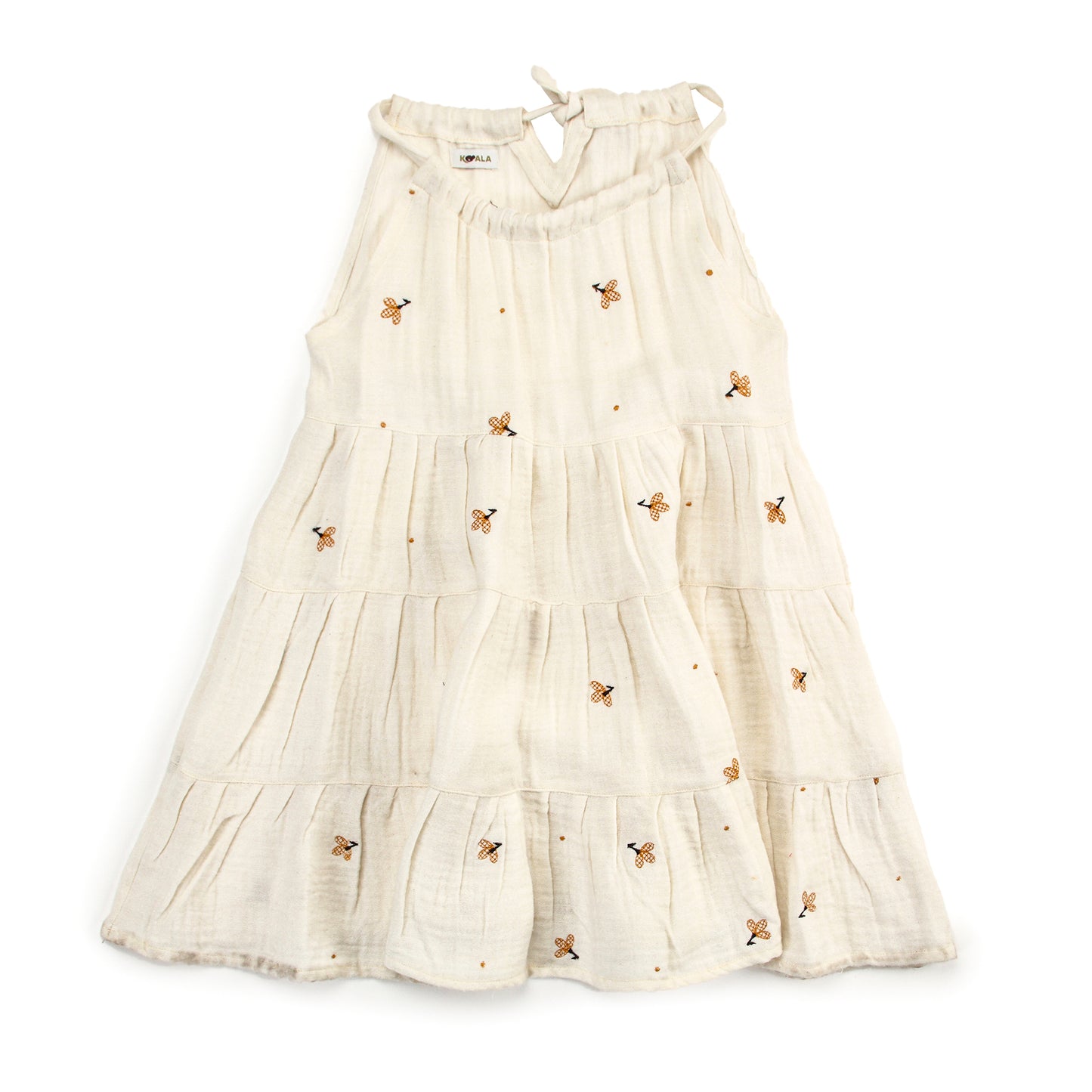 Koala White HoneyComb Dress