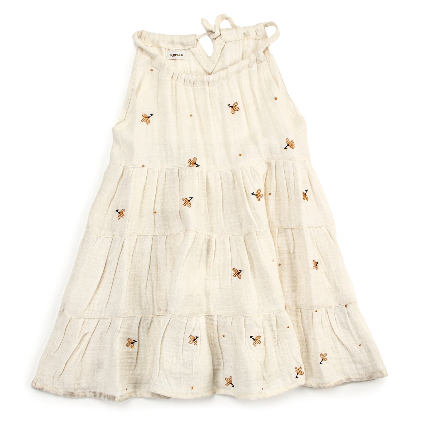 Koala White HoneyComb Dress