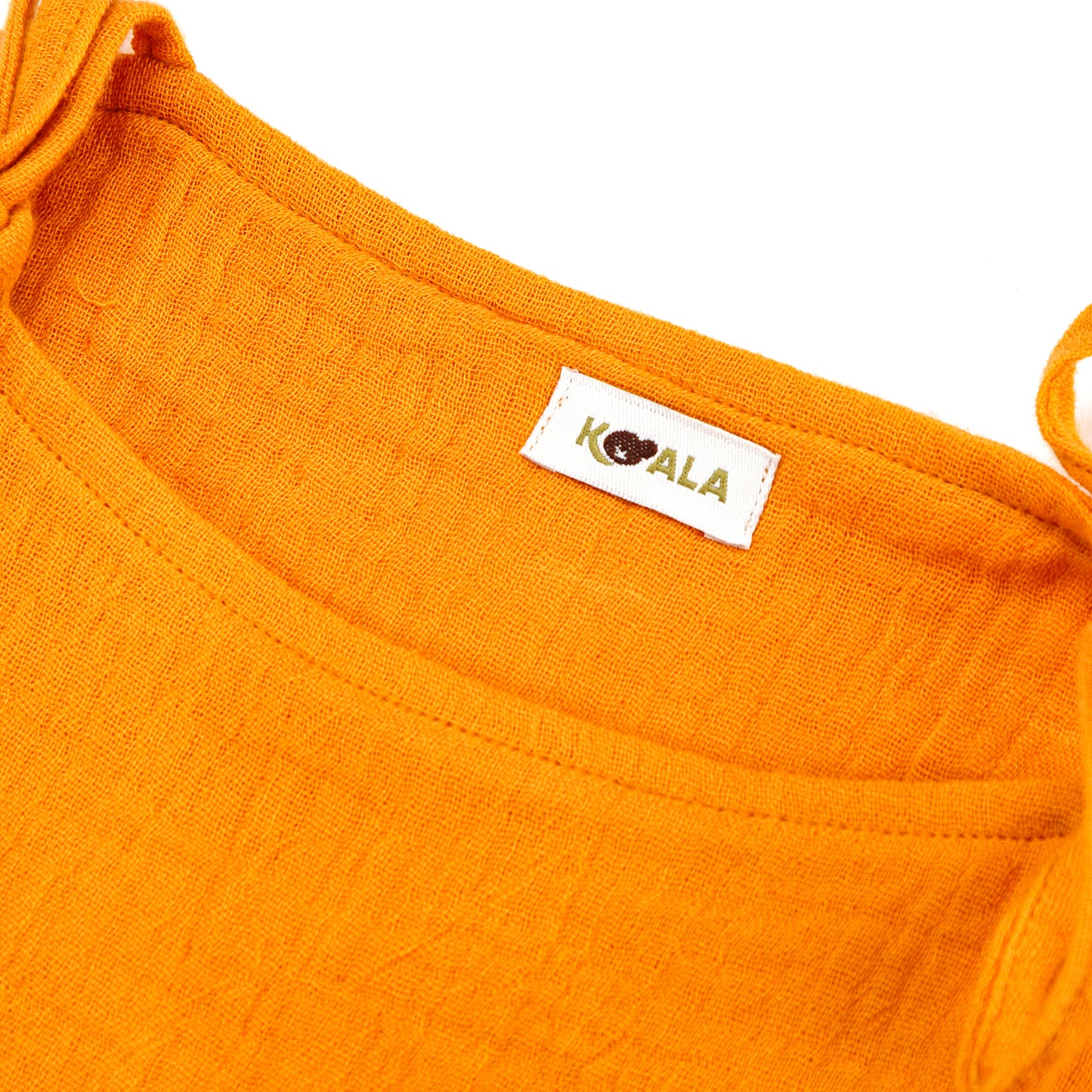 Koala Orange Tired Dress