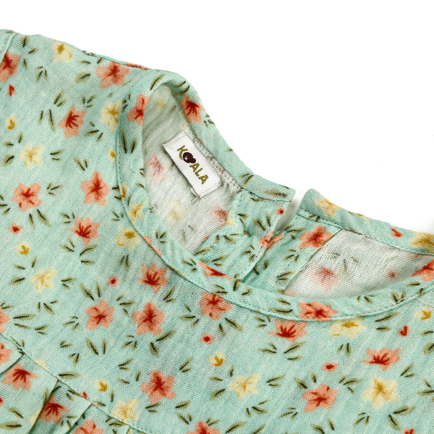 Koala Mint Meadow Flare Dress