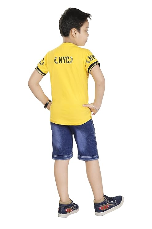 Cotton Round Neck T-Shirt
