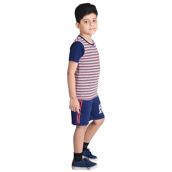 Cotton Half Sleeve T-Shirt and Shorts